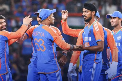 India Mens National Cricket Team Players Celebrate A Wicket 1.jpg
