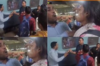 पुलिसवाली बीबी को प्रेमी संग देख पति हुवा आगबबूला,