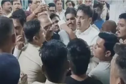 बलौदाबाजार जिले में फिर एक बार बवाल, थाने में भाजप