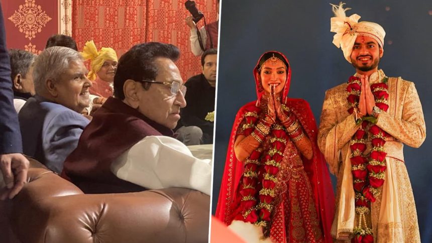 Kamal Nath Attends Shivraj Son Wedding .jpg