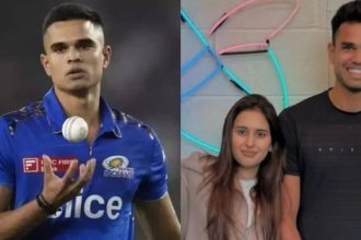 Arjun Tendulkar And Saaniya Chandok.jpg