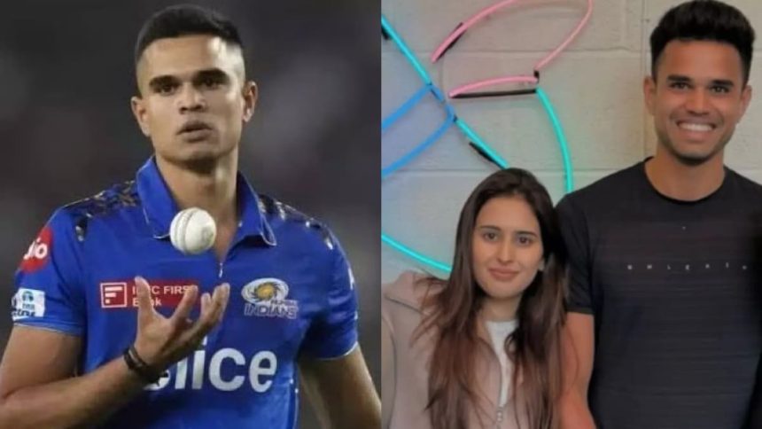 Arjun Tendulkar And Saaniya Chandok.jpg