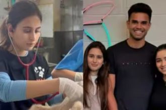 Saaniya Chandok Left And Her With Arjun Tendulkar And Sara Tendulkar Right 380x214.jpg