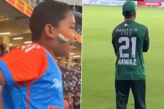 Young Team India Fan And Mohammad Nawaz.jpg