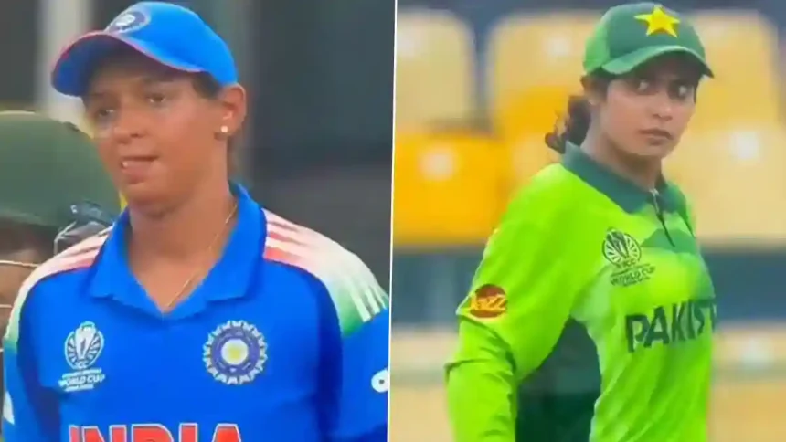 Nashra Sandhu Stare To Harmanpreet Kaur.jpg