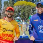 Zimbabwe Captain Sikandar Raza Left And Namibia Skipper Gerhard Erasmus Right.jpg
