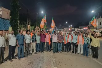 तीन राज्यों में BJP की जीत पर कोपरा में